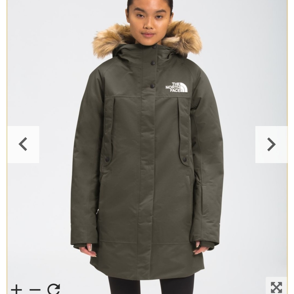 The noth face coat